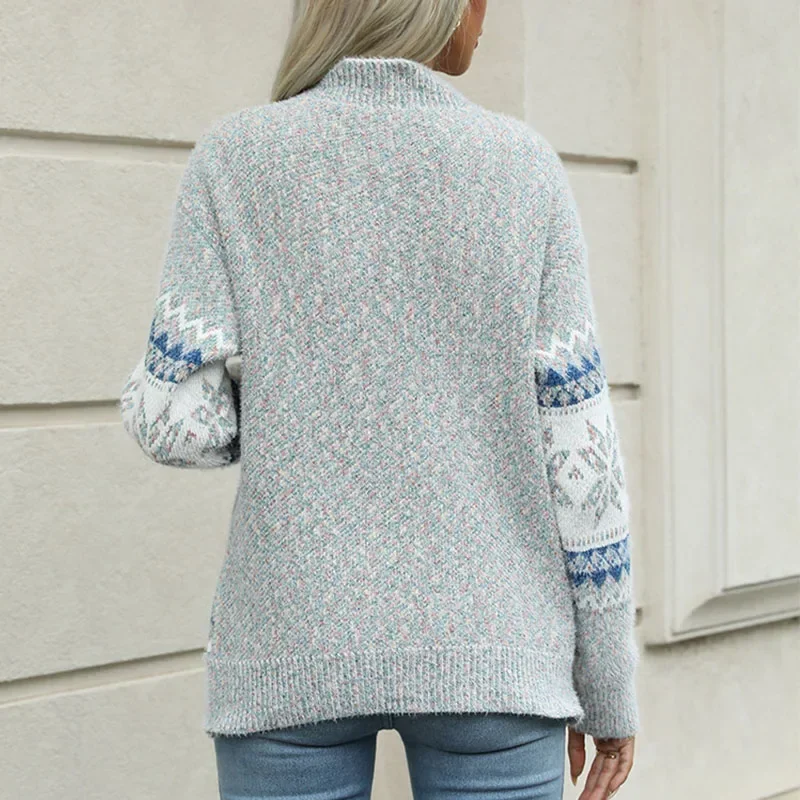 2024 Autumn Winter Women Turtleneck Sweaters  Fashion Female Long Sleeve Knitwear New Lady Stretch Tops Knitted Warm Pullovers