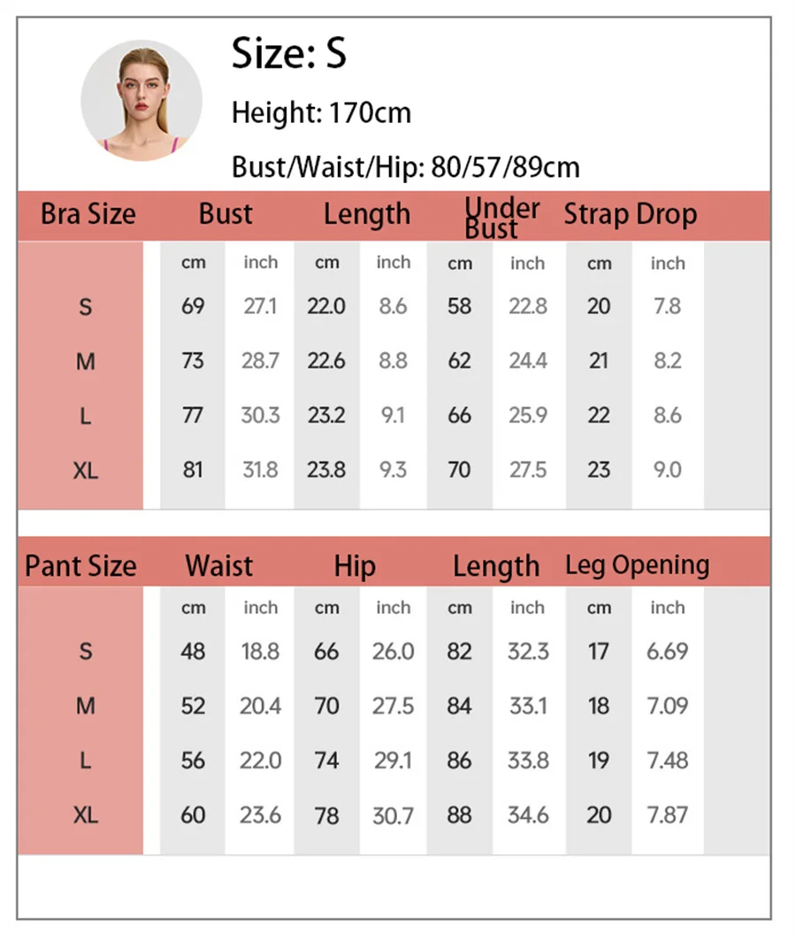 2-teiliges Damen-Yoga-Set mit dünnen Trägern, Sport-BH, hochtaillierten, eng anliegenden Leggings, einfarbig, weich, dehnbar, Fitness, Gym, Pilates, Activewear-Outfit – Detail 1