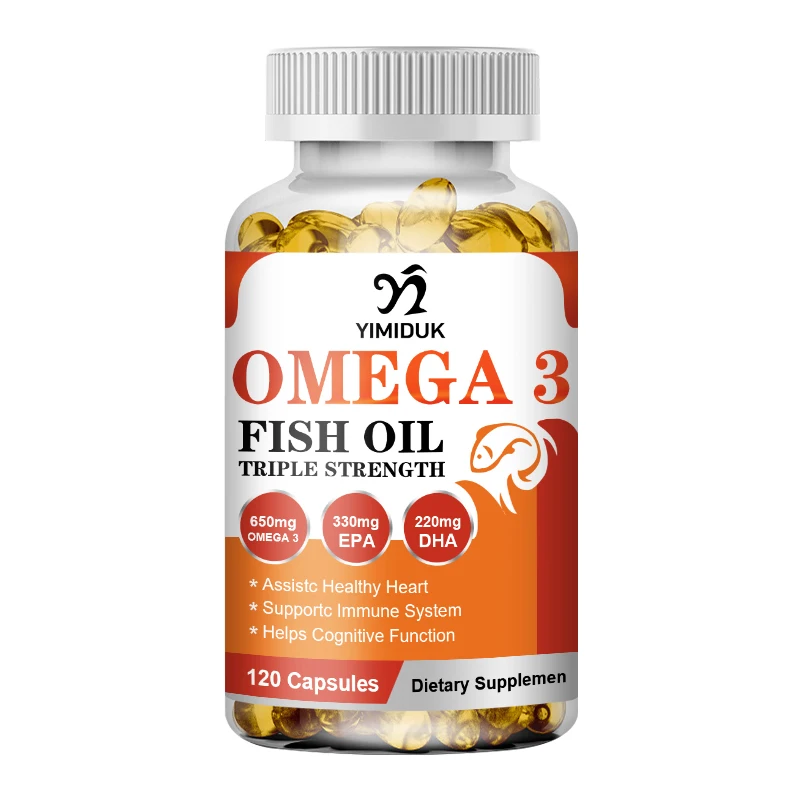 

Рыбное масло Omega 3 содержит EPA 330 мг и DHA 220 мг - для суставов, глаз, когнитивной добавки, без ГМО, без глютена