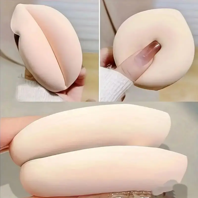 2 Stuks Roze Suikerspin Luchtkussen Poederdons Voor Zowel Droog Als Nat Gebruik