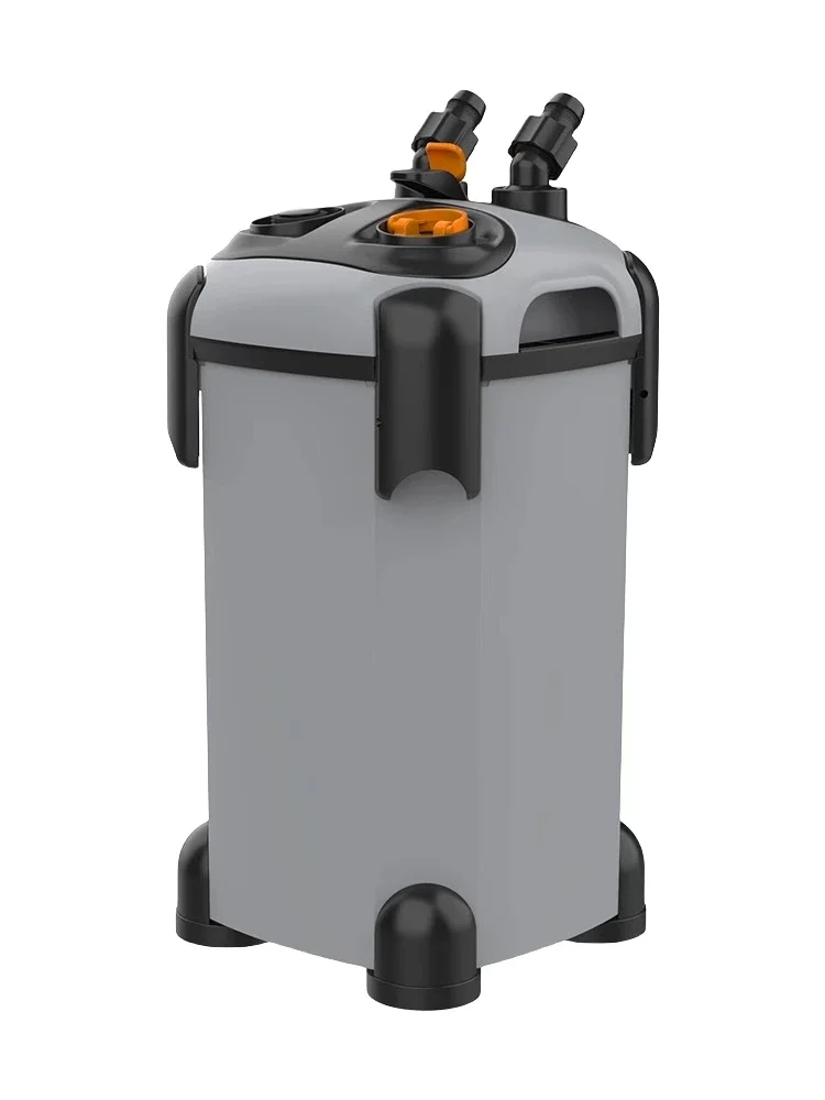 Three-in-one water purification cycle under the external filter of the fish tank