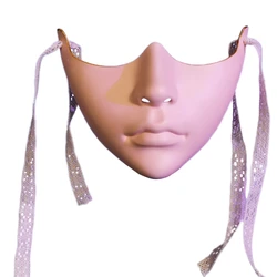 Mask Half Face Mask For Women Men Cosplay Party Photography Props
