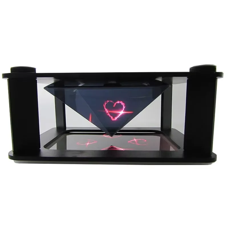 3Dホログラフィック携帯電話ピラミッドプロジェクター、3.5〜6.0インチ、初音、Mv再生、誕生日として使用可能、2025