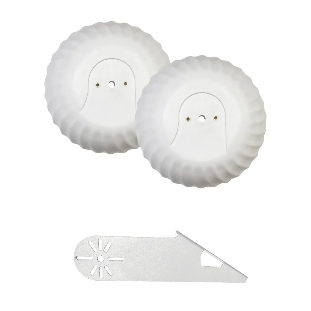 Wyze- Pan V3- Camera Sun Shade Outdoor Rain Cover Bracket Mount White 18.5x16cm UV Shield Security Surveillance Parts Set