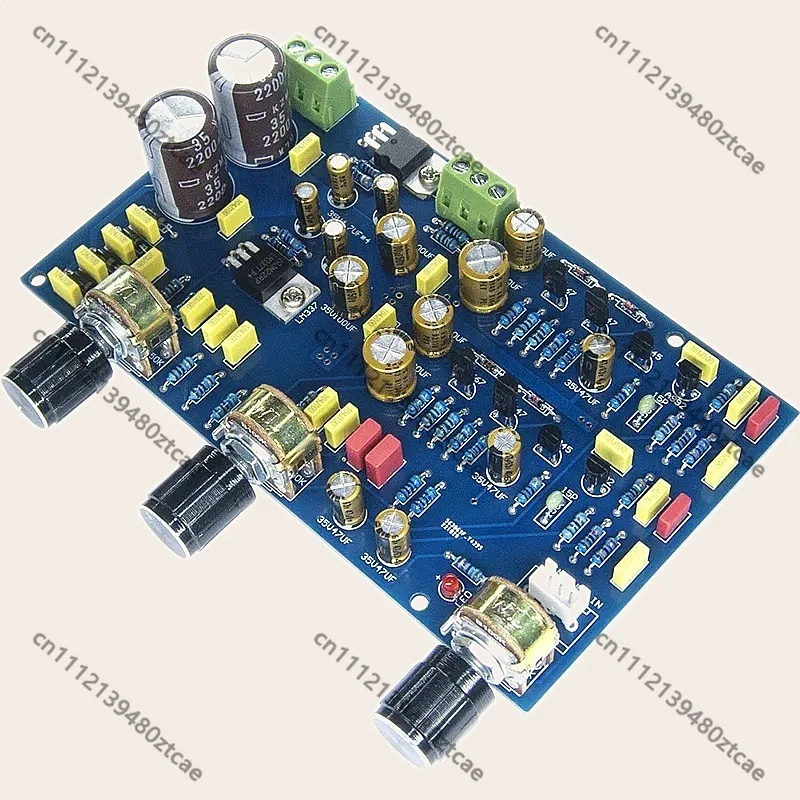 Nvarcher Single-Ended Class A HiFi Preamp Board Full Discrete Parts Tone Control Finished Product