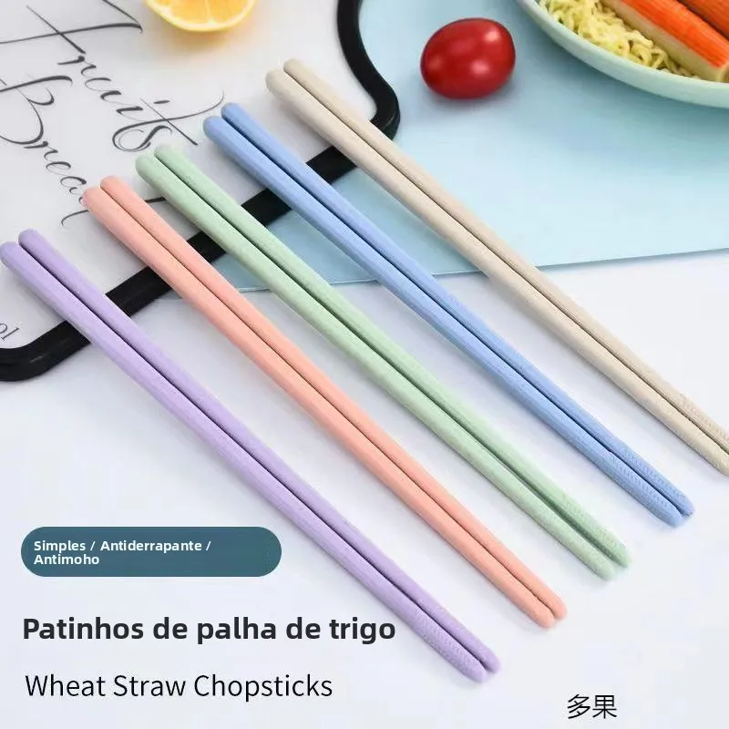 anti-scalding-non-slip-plastic-chopsticks-wheat-straw-disposable-tableware-for-self-service-restaurants-and-schools-one-chops