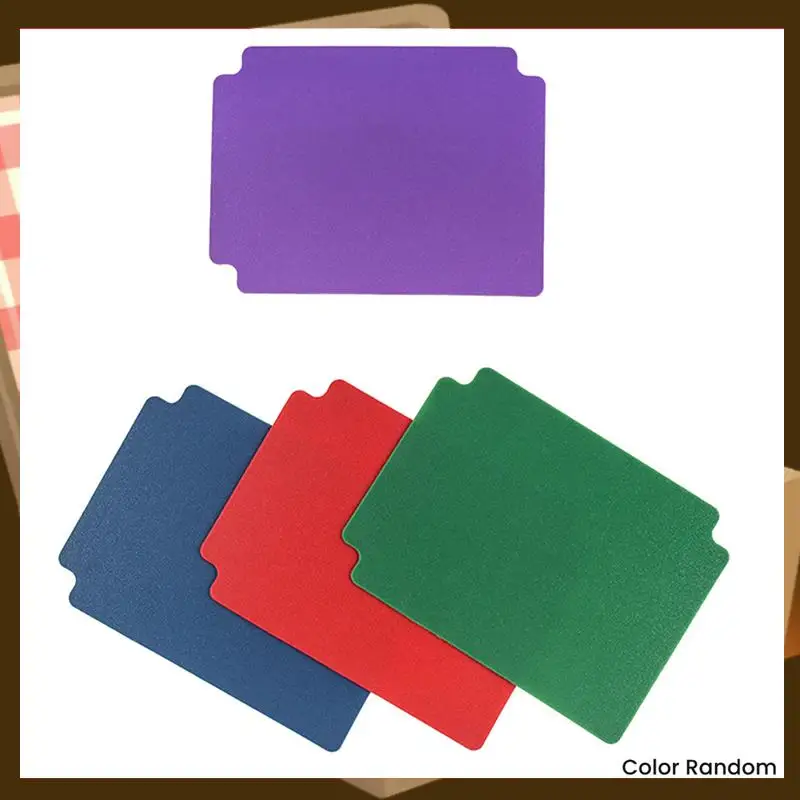 

Разделители для коллекционных карточек, 120 шт. многоцветные разделители страниц для карточек, матовые разделители для карточек, для офисных игр Card-AA85