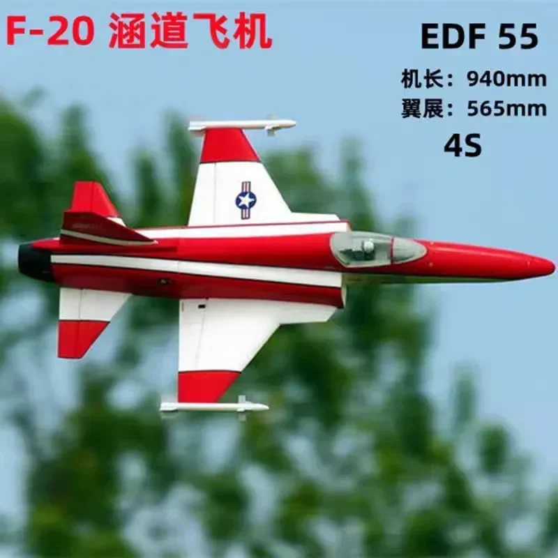 

F20 Tiger Shark 50 Channel 565mm Wingspan Epo Electric Fixed Wing Remote Control Airplane Outdoor Toy Holiday Gift