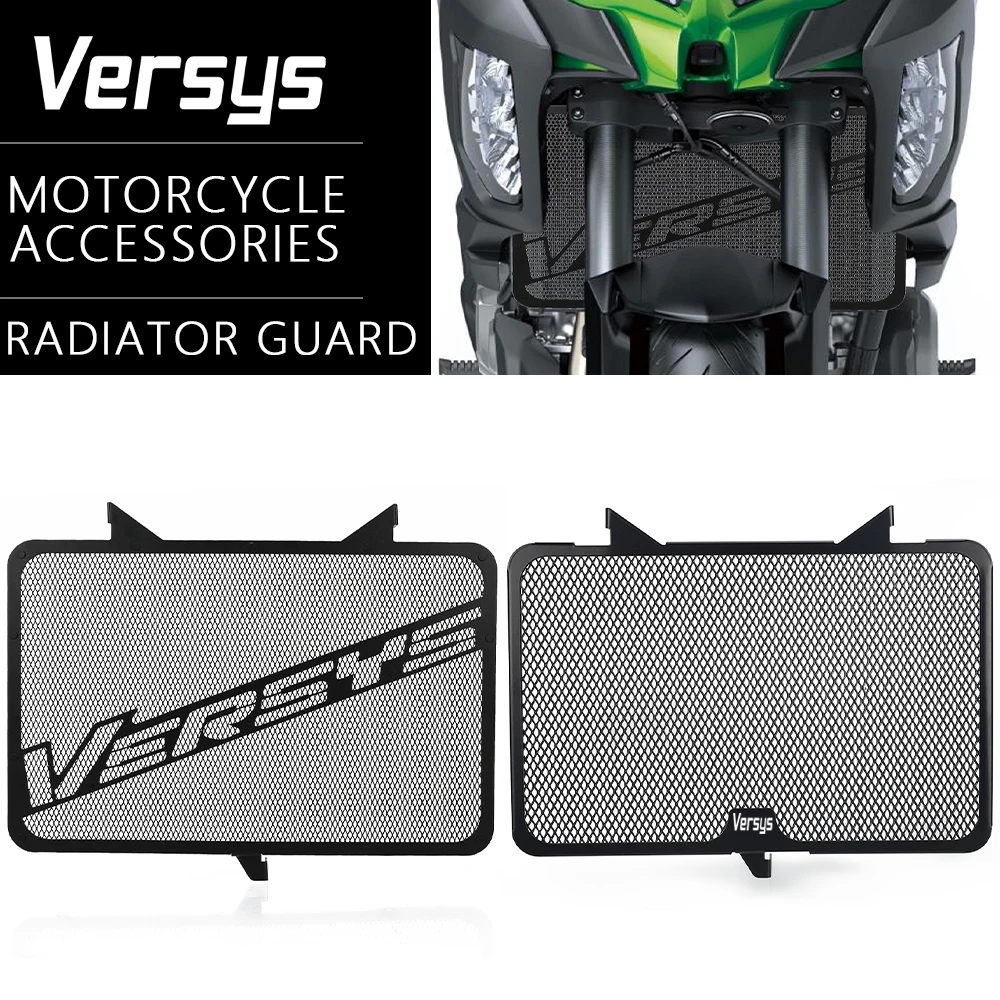 

Решетка радиатора мотоцикла для KAWASAKI Versys 1000 2012-2023 2024 2025 Защитная крышка Защитные аксессуары Versys 1000