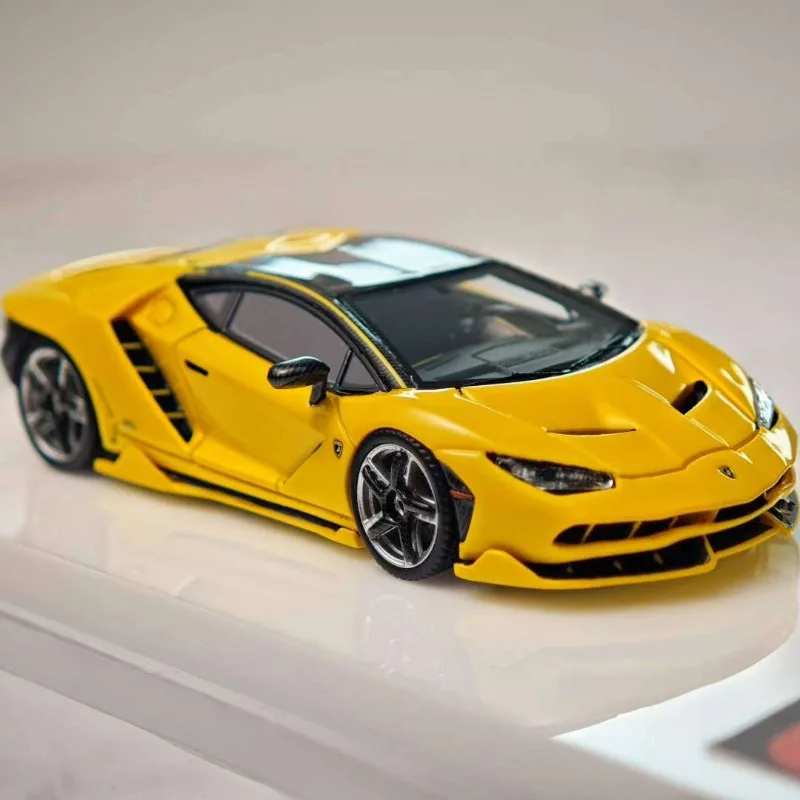 JDL 1:64 لامبورغيني LP770-4 نموذج سيارة محاكاة الراتنج، لعبة الأولاد، هدية للأطفال، مجموعة الكبار.
