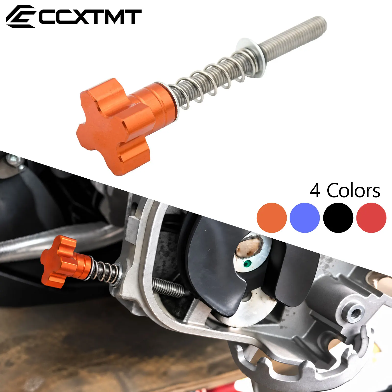 Motorcycle CNC Carburetor Speed Adjuster Screw For KTM XCW TPI 150 250 300 2018-2022 EXC TPI 150 250 300 EXC TPI Six Days Parts