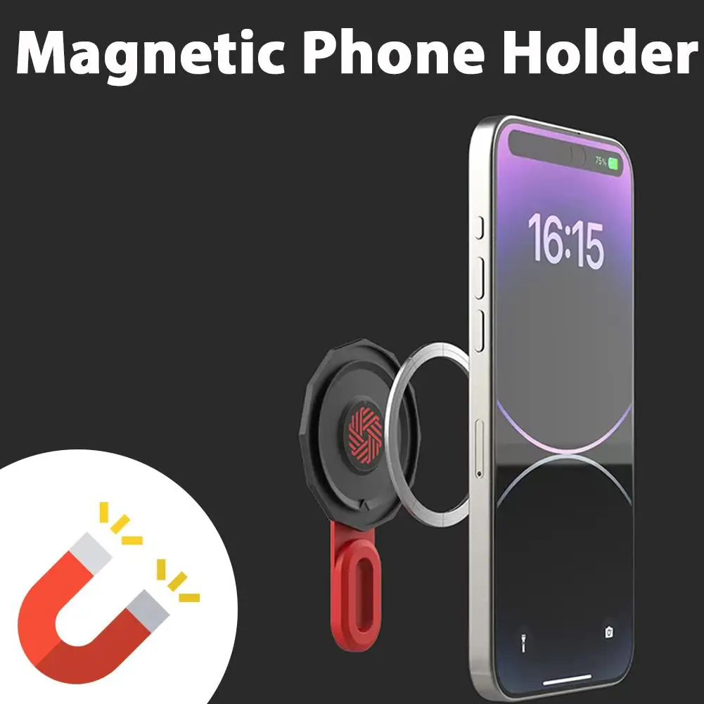For MagSafe Phone Grip Stand Kickstand For MagSafe IPhones, Magnetic Phone Stand Cellphone Grip Rotated 360°,Holder For IPhone