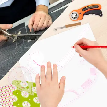 10 best sales مجموعة مسطرة خياطة - №7