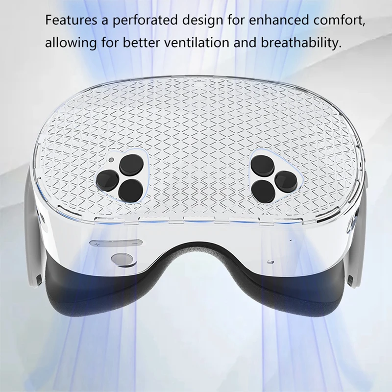 For Meta Quest3s VR Headset Silicone Protective Cover Scratch And Drop Resistant Full Cover Case VR Accessories