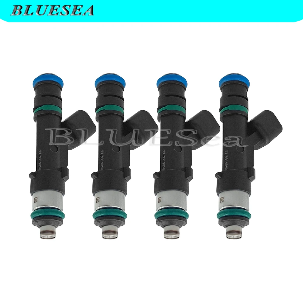 4PCS  Fuel injector  0280158119  For Jeep Wrangler Dodge Charger Chrysler 3.3L 3.8L 4861667AA 04861667AA