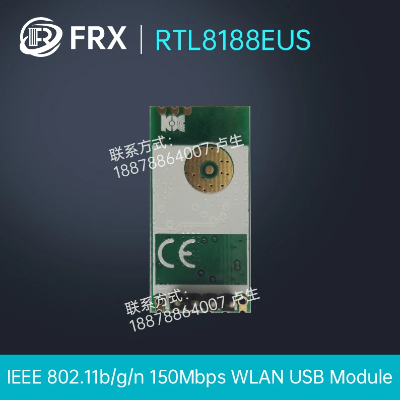 RTL8188EUS onboard/external optional 2.4G network card USB interface WiFi module R8188EU8