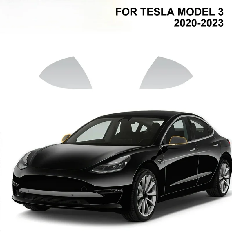 Dla Tesla Model 3 2020 2021 2022 2023 Folia ochronna przed przecięciem Reflektor samochodowy Lusterko wsteczne Folia przezroczysta Naklejka PPF zapobiegająca zarysowaniom