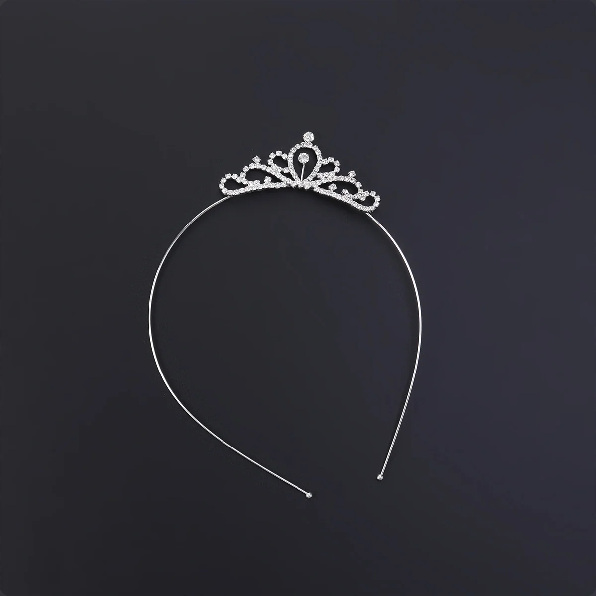 

Повязка для волос с короной и стразами для девочек, блестящая тиара, повязка на голову, вечерние украшения для косплея, дня рождения, застежка для волос для девочек, детская повязка для волос