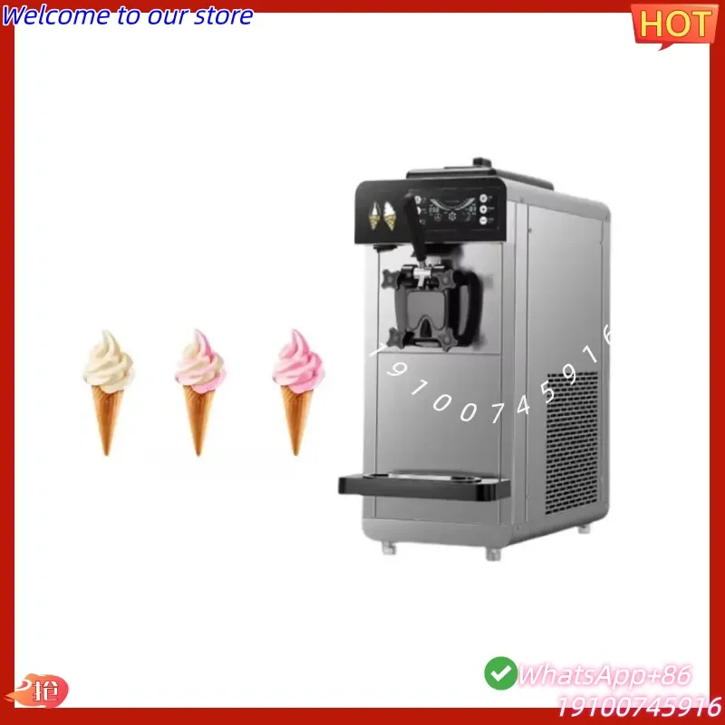 2026Hot New Condition Commercial Automatic Table Stainless Steel Yogurt Soft Serve Ice Cream Machine for Sale Efficiently