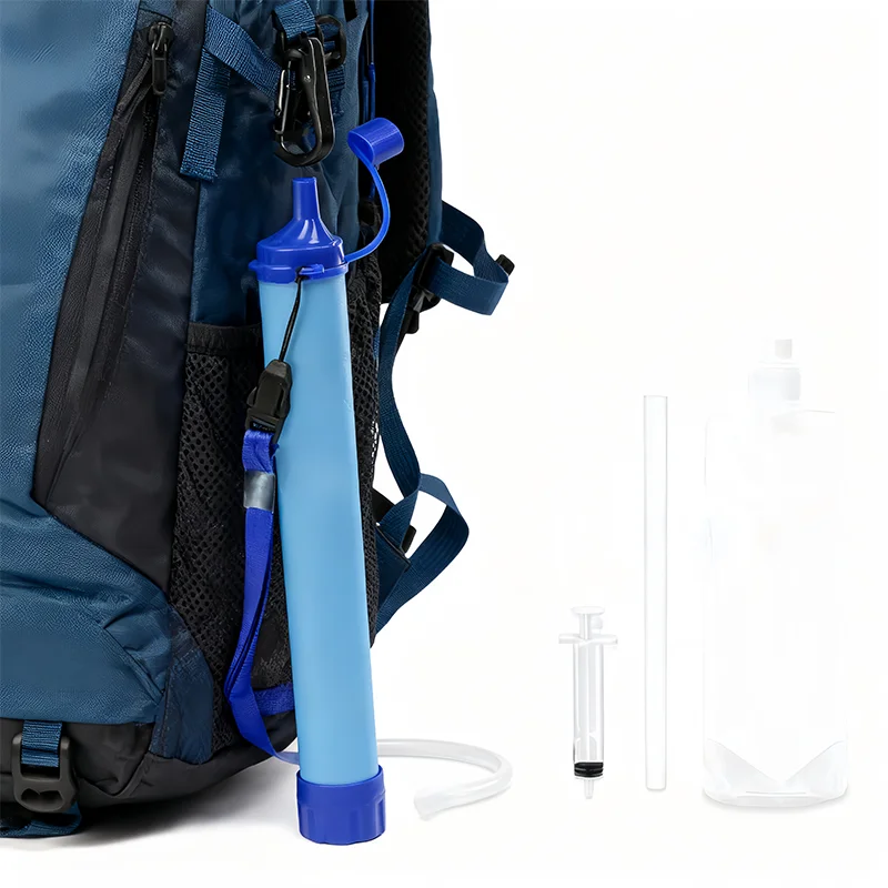 เครื่องกรองน้ำแบบพกพาสำหรับการปีนเขาและเหตุฉุกเฉิน สำหรับการเอาชีวิตรอดและการตอบสนองต่อภัยพิบัติ ให้ได้น้ำดื่มที่เชื่อถือได้