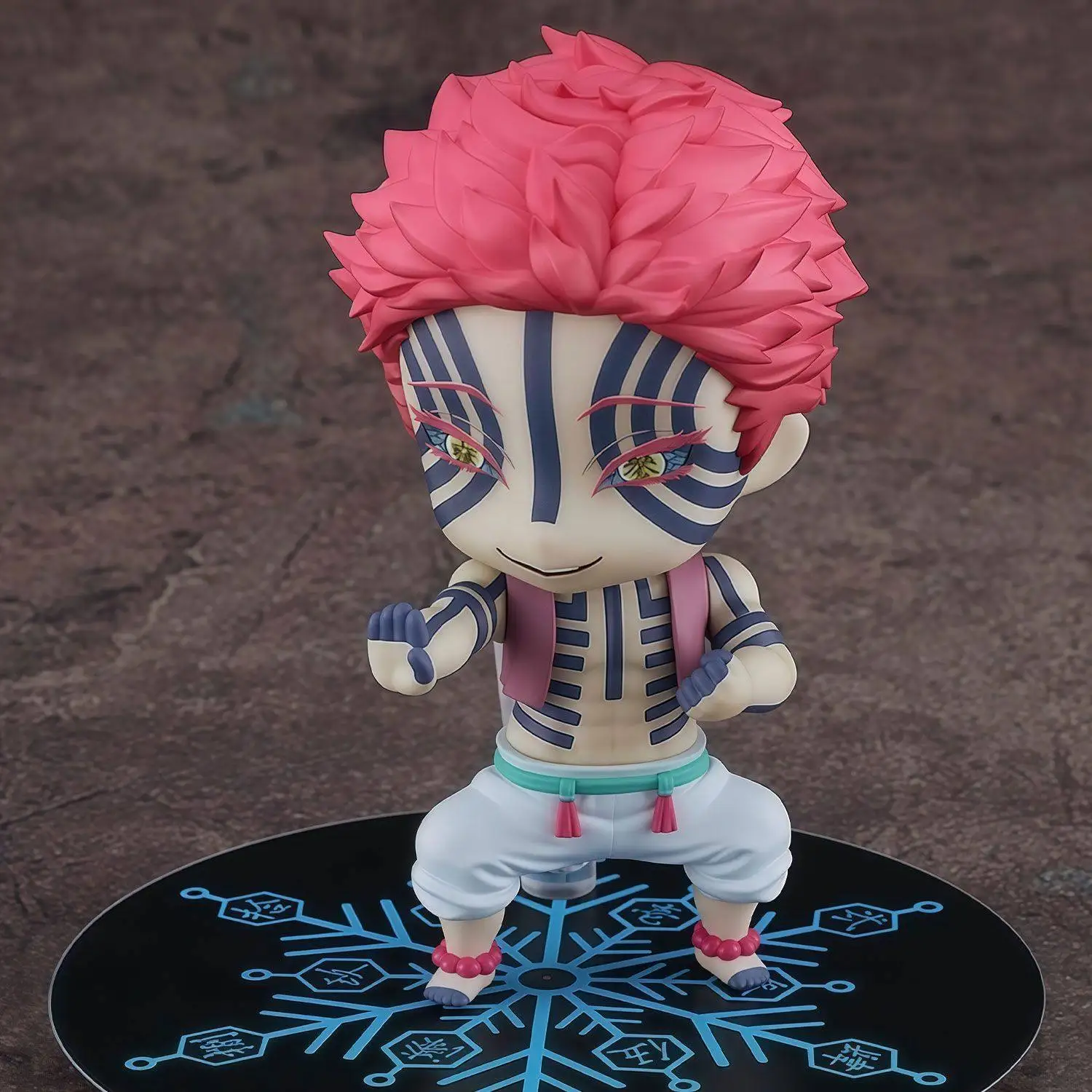 Figura de ação Akaza 2112 - Estátua colecionável Demon Slayer, brinquedo modelo de exibição de mesa