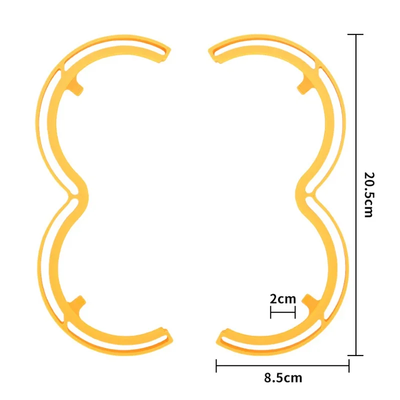 حافظة واقية لشفرة المروحة بدون طيار ، غطاء حماية حلقة مضادة للتصادم ، مقاوم للخدش ، ملحقات ل DJI AVATA 2