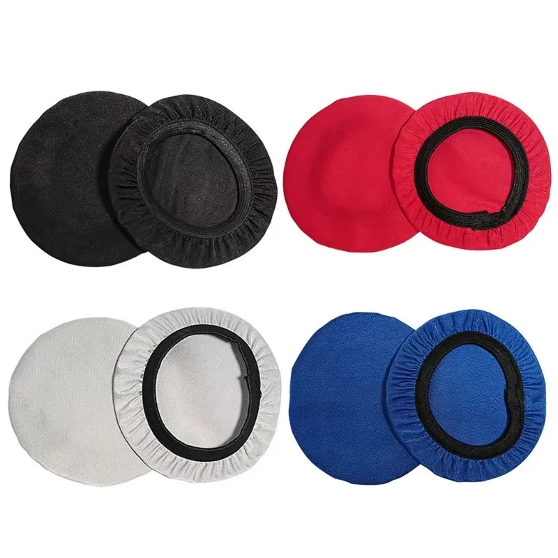 Reusable Hygienic Universal Soft Washable Headphones Elastic Protective Dust Proof Earpad Covers Durable Breathable