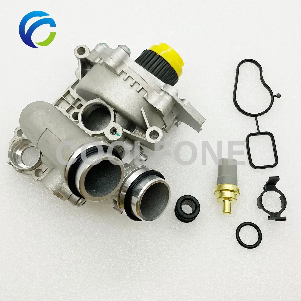 

COOLFONE Engine Cooling Water Pump for 06H121026BA 06H121026AB 06H121026CQ 06H121026CC VW SHARAN TIGUAN AMAROK BEETLE CC