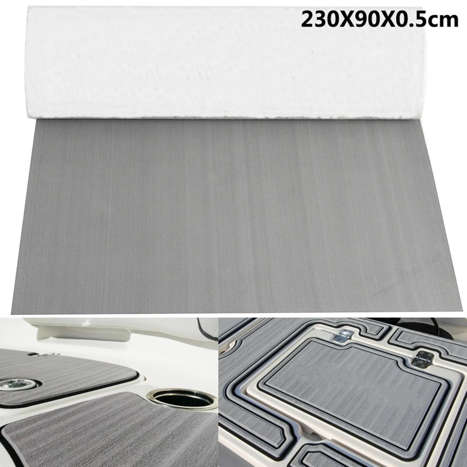 2400x900x5mm Eva Foam Anti-Slip Mat Boat Decking Marine Flooring Yacht Pad Sheet Water-proof for Ship Dock