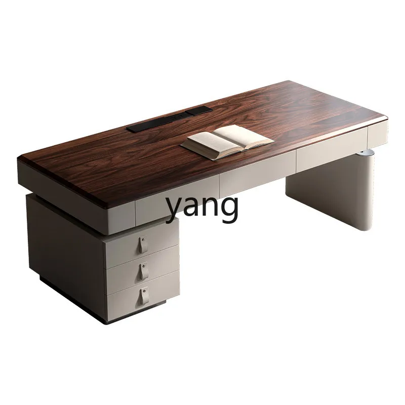 

LMM light luxury small apartment bedroom writing desk modern smart desk study desk