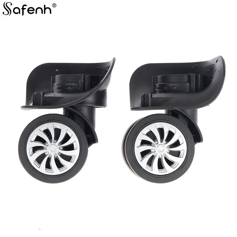 2/4pc Trolley Case Luggage Wheel Universal Travel Suitcase Parts Accessories High Quality Rubber Luggage Wheel Replacement Wheel