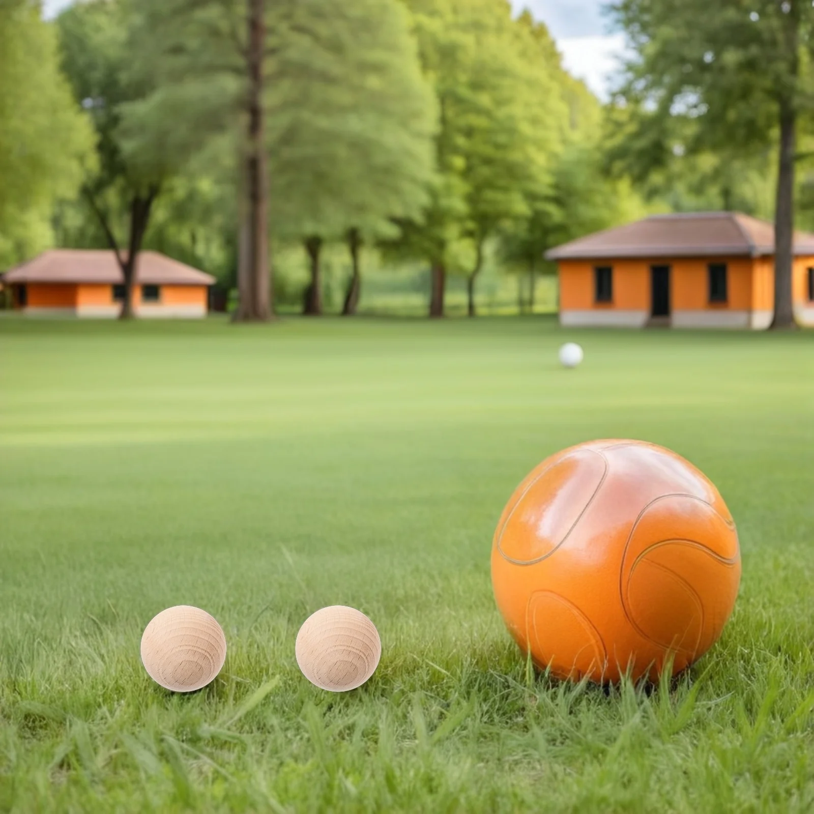 4-delige achtertuin croquetballen voor kinderen vervangende accessoires gazonspeelgoed