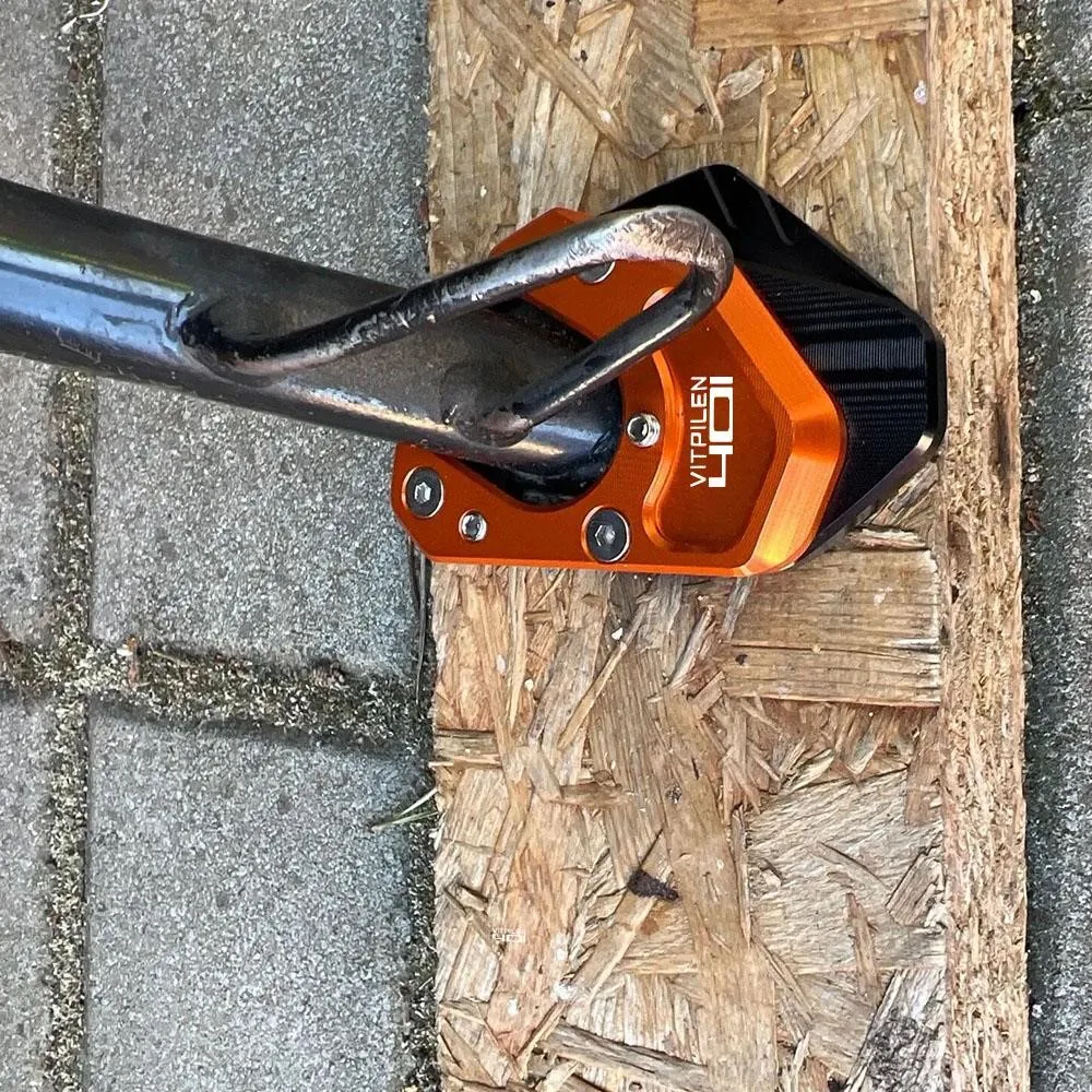 

For Husqvarna Vitpilen 401 2018-2019-2020-2021-2022-2023-2024-2025 Motorcycle Side Stand Enlarger Kickstand Enlarge Plate Pad