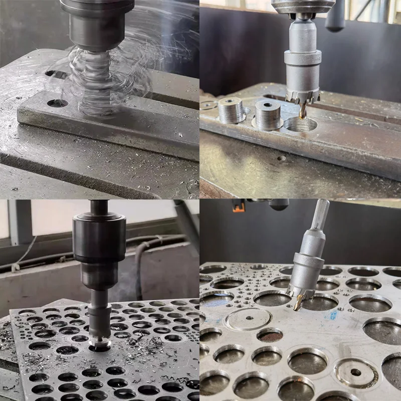 Пила для отверстий TCT, 12-270 мм, наконечник из карбида вольфрама, пила для отверстий, сверло для нержавеющей стали, железная пластина,