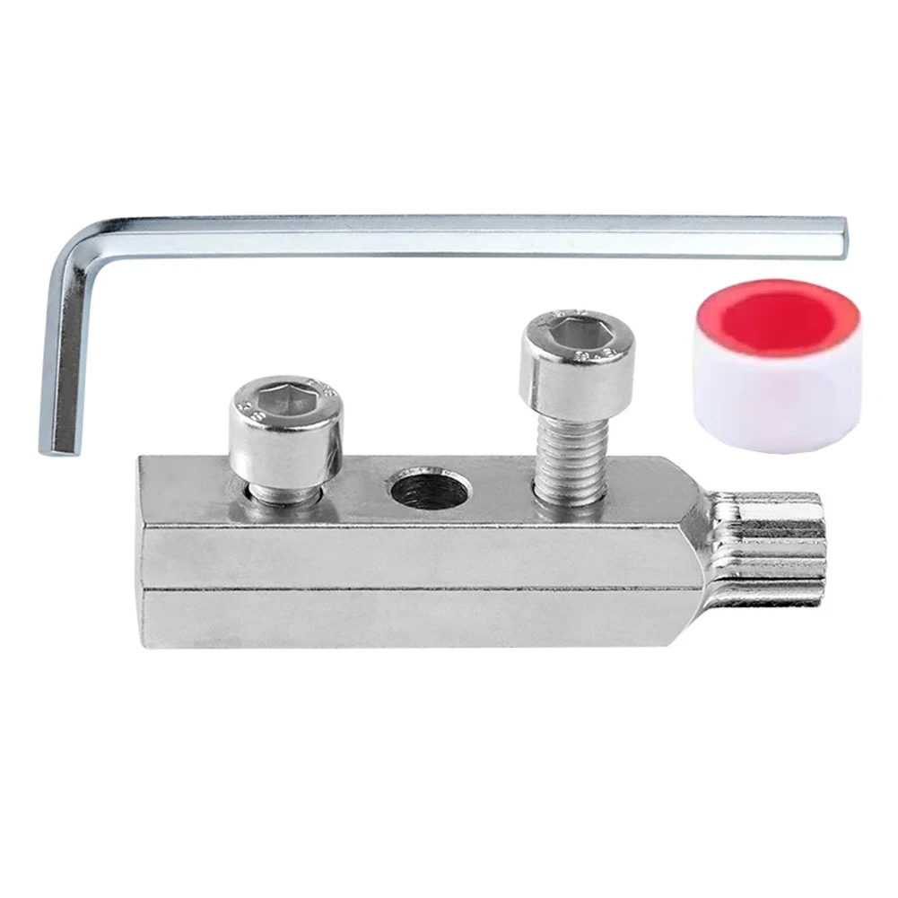 1pc 20/25mm extrator de fio quebrado ferramenta de rosqueamento torneira válvula ângulo extrator de fio torneira fio reverso tubo de água cabeça quebrada parafuso