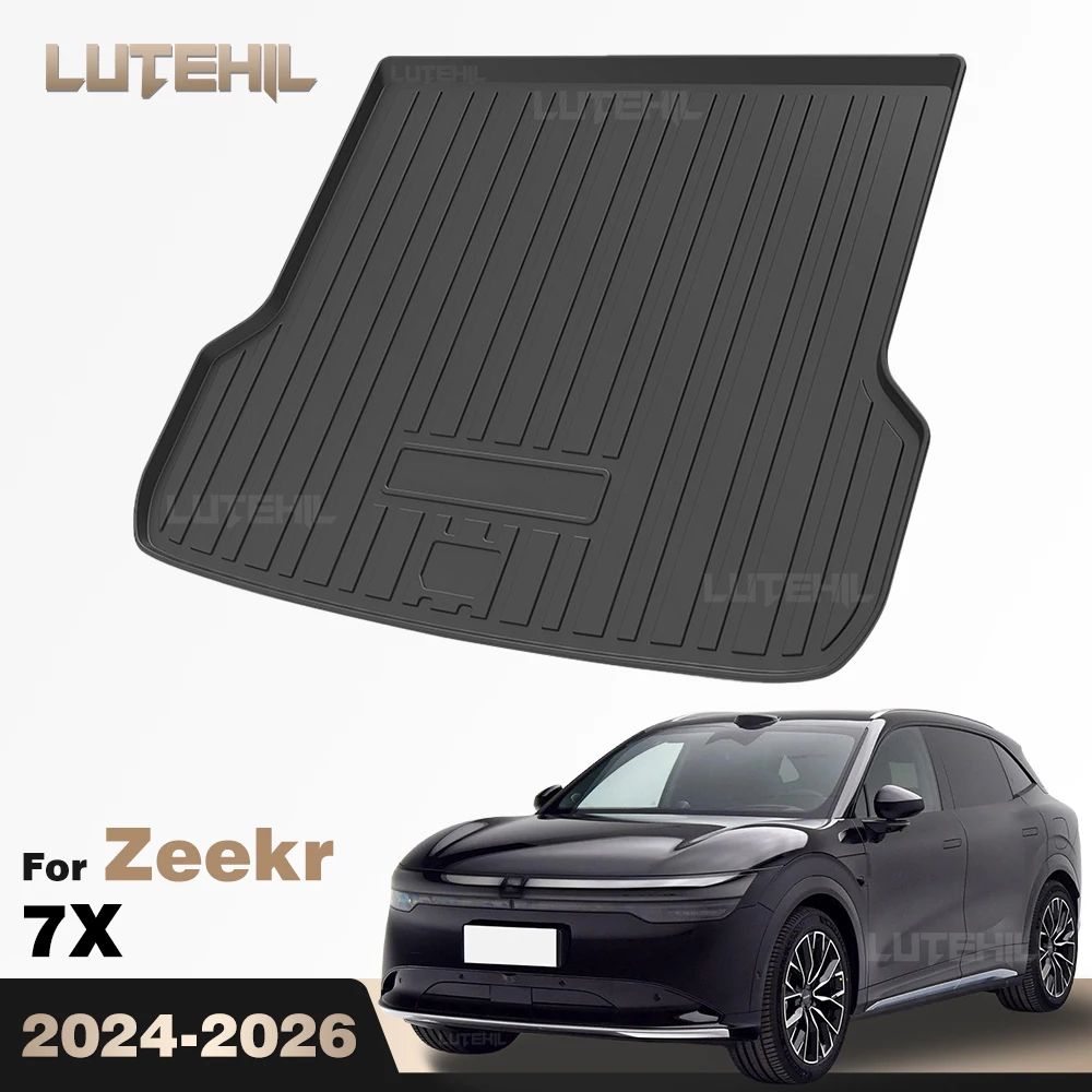

Для Zeekr 7X 2024-2026 2025: Коврик в багажник из TPE, защитный вкладыш, водонепроницаемые аксессуары