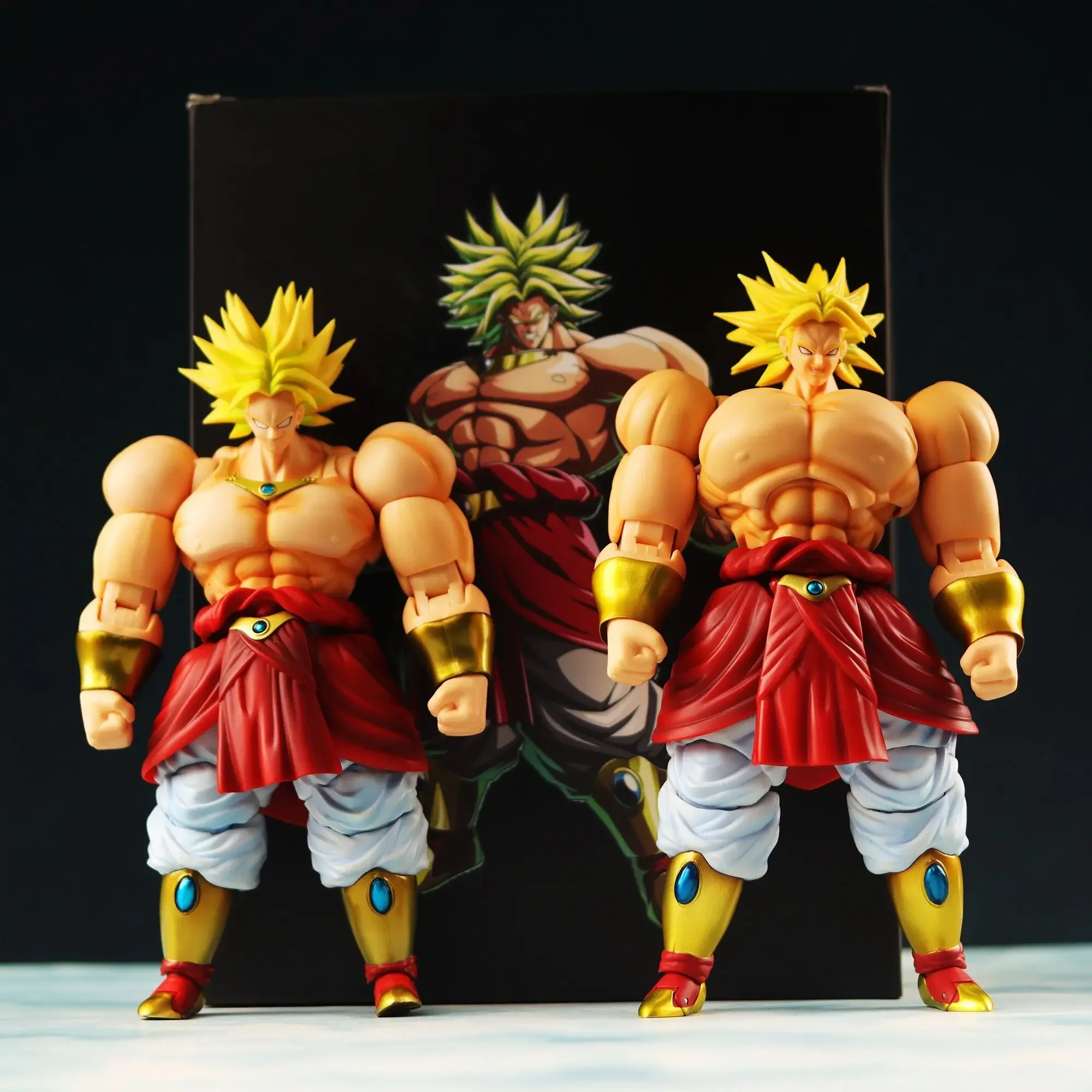 New AAS Studio Dragon Ball Figure Broly Action Figure Super Saiyan Broli Anime Figures Collect Decor Model Toys Birthday Gift