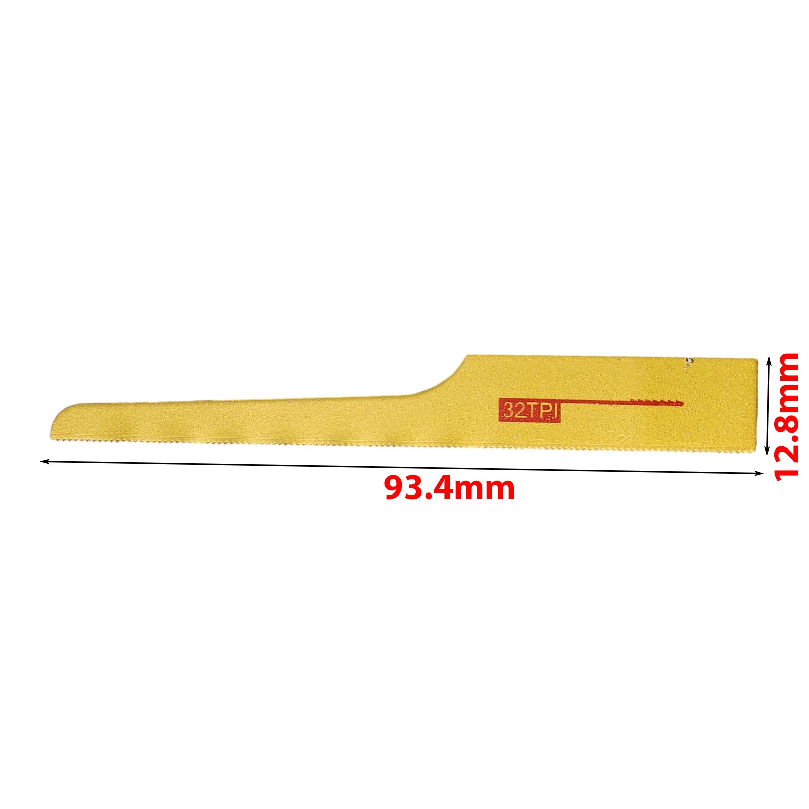 Saw Blade Pneumatic Accessories Gold 10pcs 32TPI File Saw Tool Mini Air Saw Blade Quality For Plastic Pieces Sheet