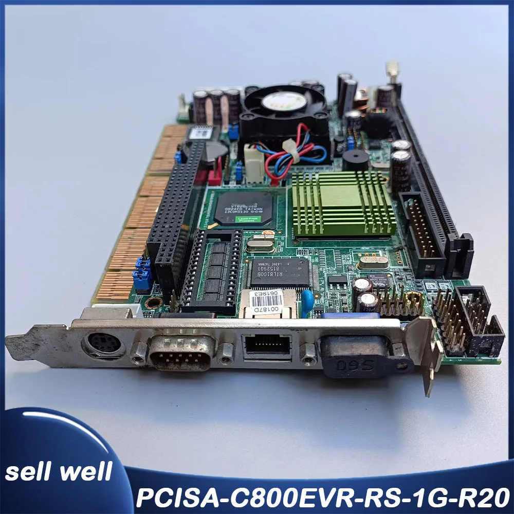 PCISA-C800EVR-RS-1G-R20 V2.0 For IEI Industrial computer motherboard 001S075-01-200-RS