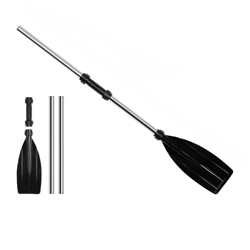 Palas de Kayak de Aleación de Aluminio de Uso Generalizado, Diseño Antitorsión, Remos Portátiles para Barco, Remos de Canoa Ligeros y Reforzados para Pesca