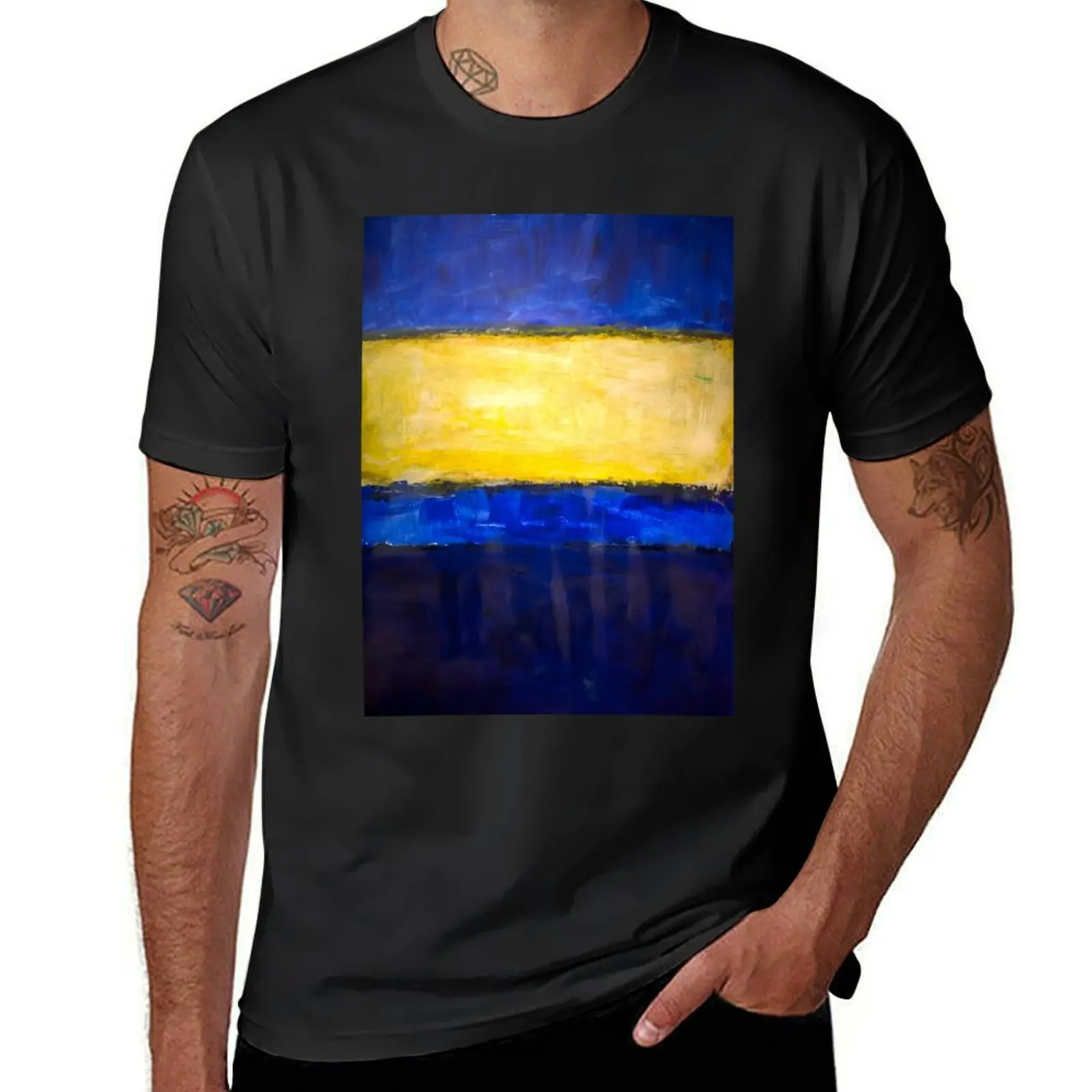 

Mark Rothko T-Shirt summer tops plain mens t shirts casual stylish