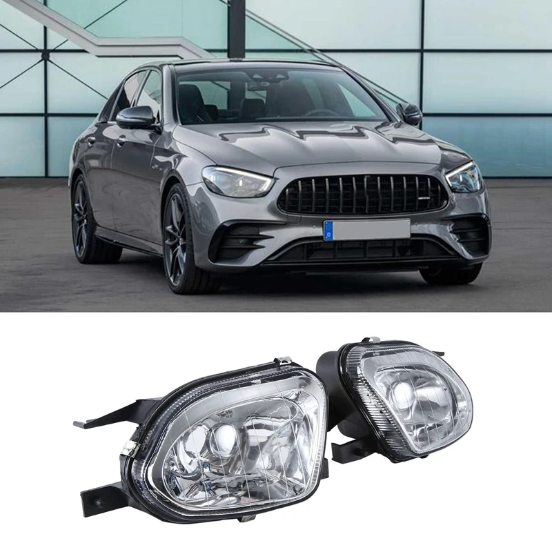 

Front Bar Fog Light Anti-Fog Light Automobile For Mercedes-Benz E-Class W211 E320 E500 2002-2005 2118200556 2118200656