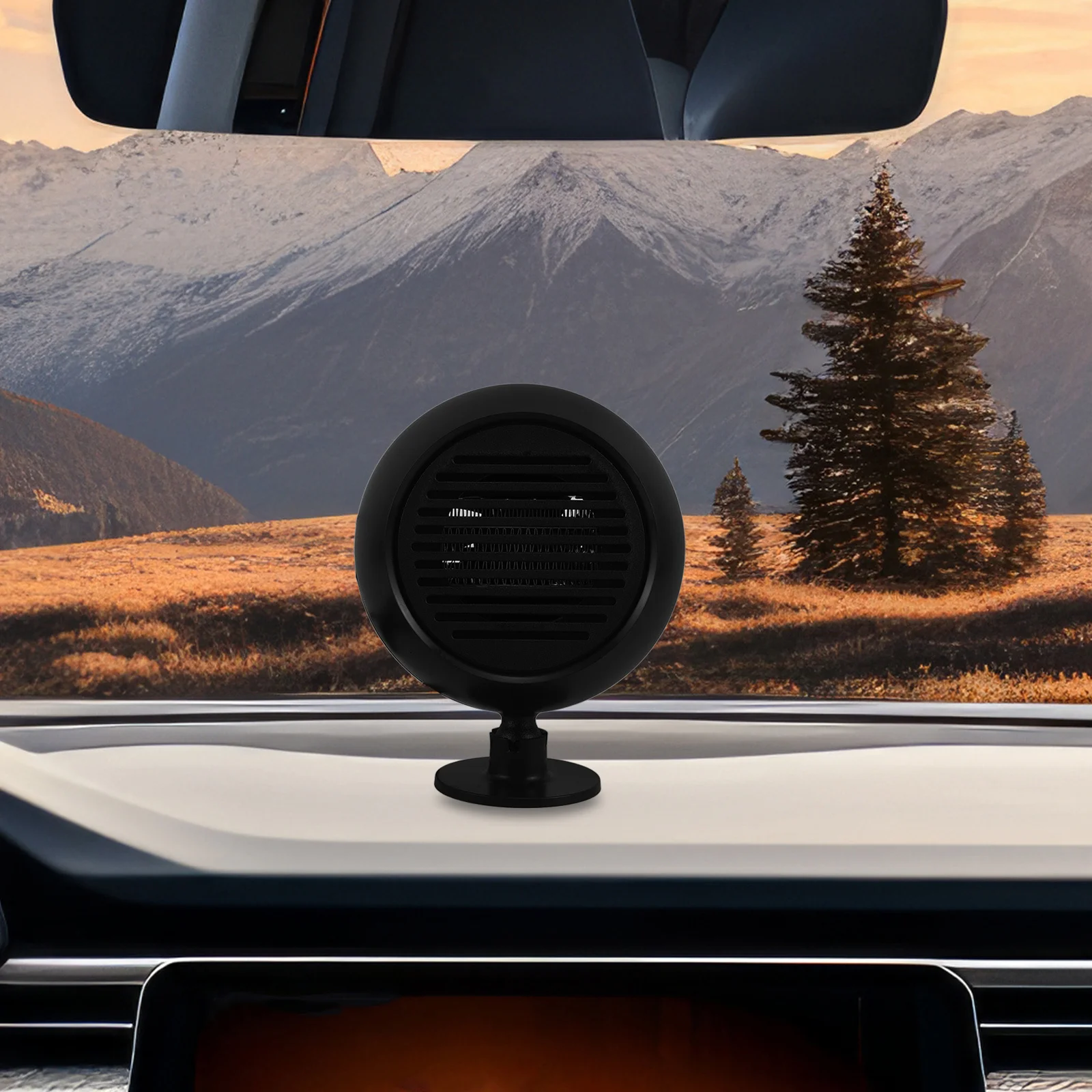 

Fast Portable Windshield Defroster Electric Auxiliary Heater Vehicle Winter Use Small Space Automotive Interior