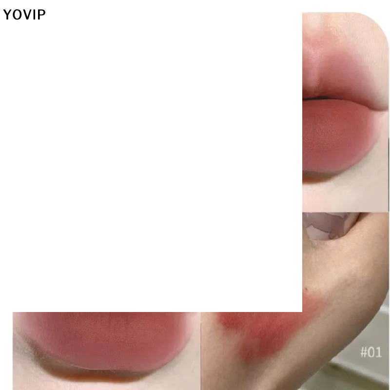 1 pièce HERORANGE Nude Matte Lip Mud, rouge à lèvres liquide coréen longue tenue, haute pigmentation, waterproof, non-transfert, gloss teinté