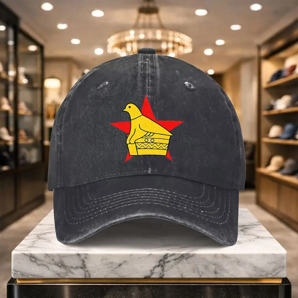 

1 Zimbabwe National Bird Baseball Cap, Adjustable Snapback Hat, Suitable for Outdoor Sports and Daily Casual Wear, a Casual Stre