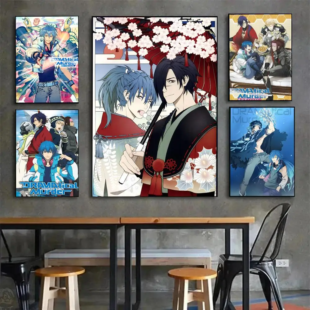 Visual novel Dramatical Murder Poster Wall art print art suitable for living parlor home decoration gift
