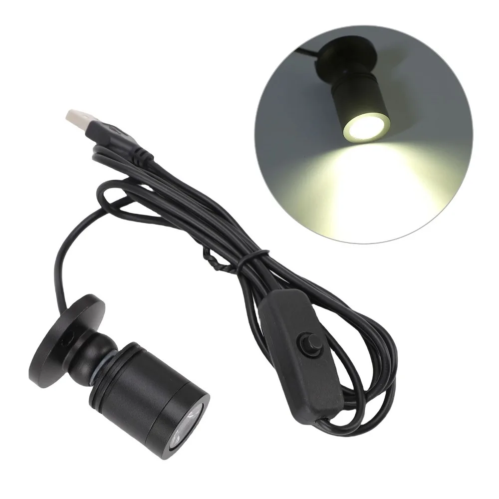 spotlight-led-eficiente-em-energia-com-alimentacao-usb-5v-luz-neutra-1w-4000k-cabo-de-15m-cri-80-luz-para-exibicao-em-prateleiras