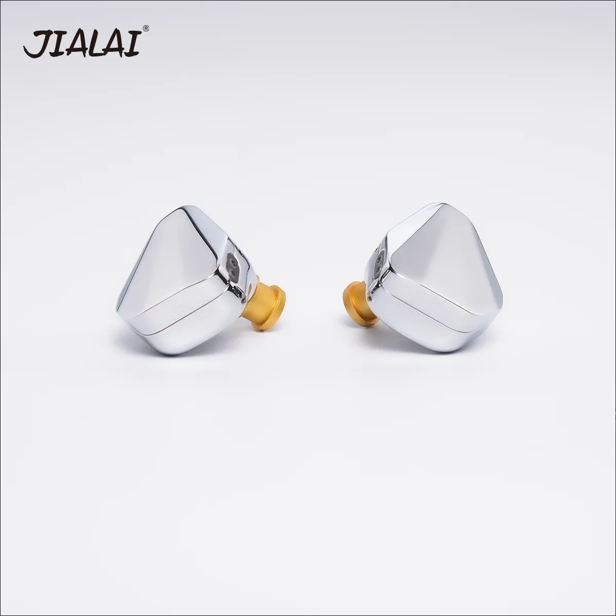 JIALAI Carat HiFi Wired Music Earphone 10mm Titanium Plated DLC Dynamic Vocal In Ear Earbud Monitor 0.78 2Pin Interface Headset