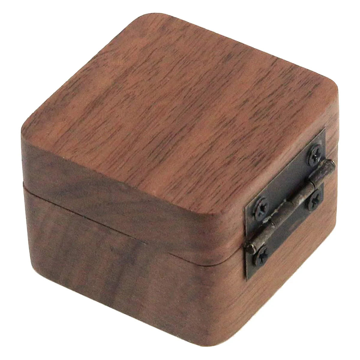 Práctica caja de púas de guitarra, estuche de almacenamiento de púas de guitarra de nogal, organizador para bajo, ukelele, Accesorios para Instrumentos Musicales, regalos