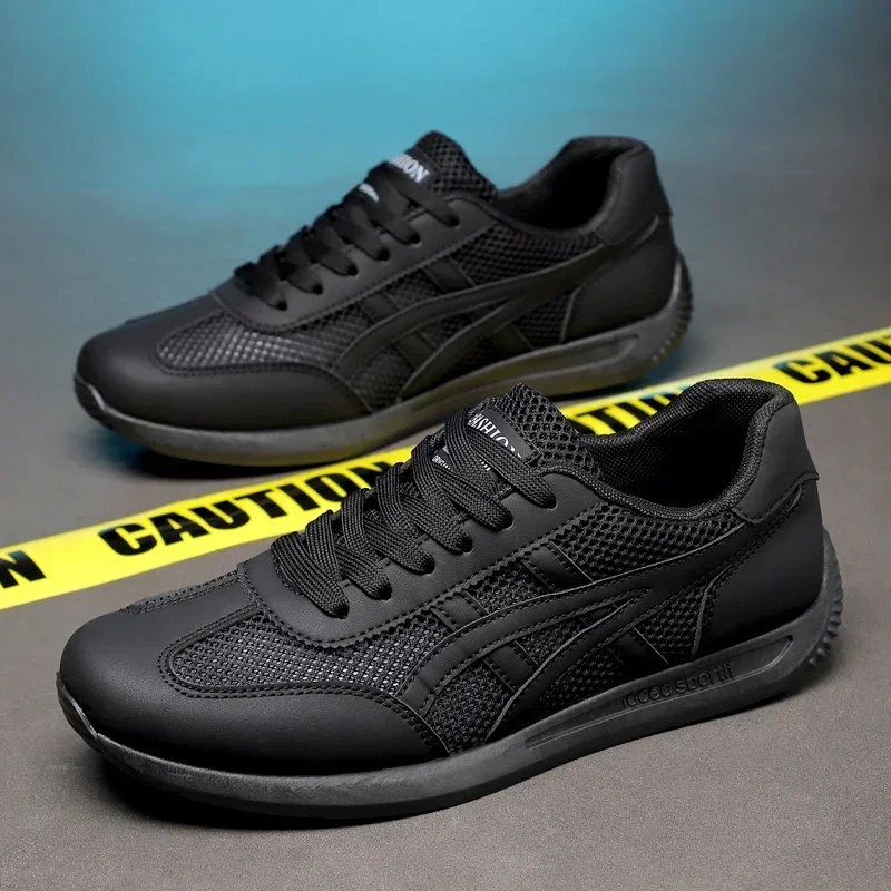 

Men's Running Shoes Summer Trend White Sneakers Casual Shoes Breathable Sports Comfortable All-Match Flat Heel Zapatillas Hombre